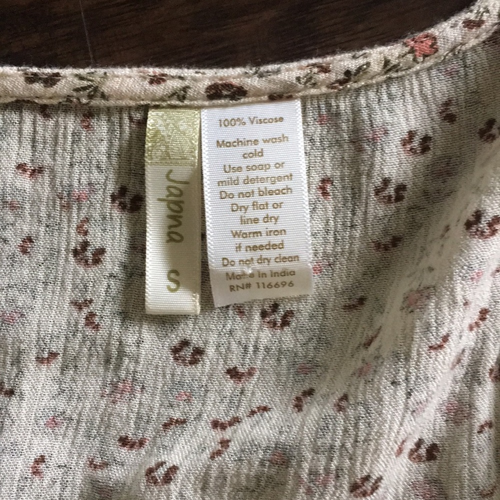 BOHO crop top hand made in India - Picture 5 of 8